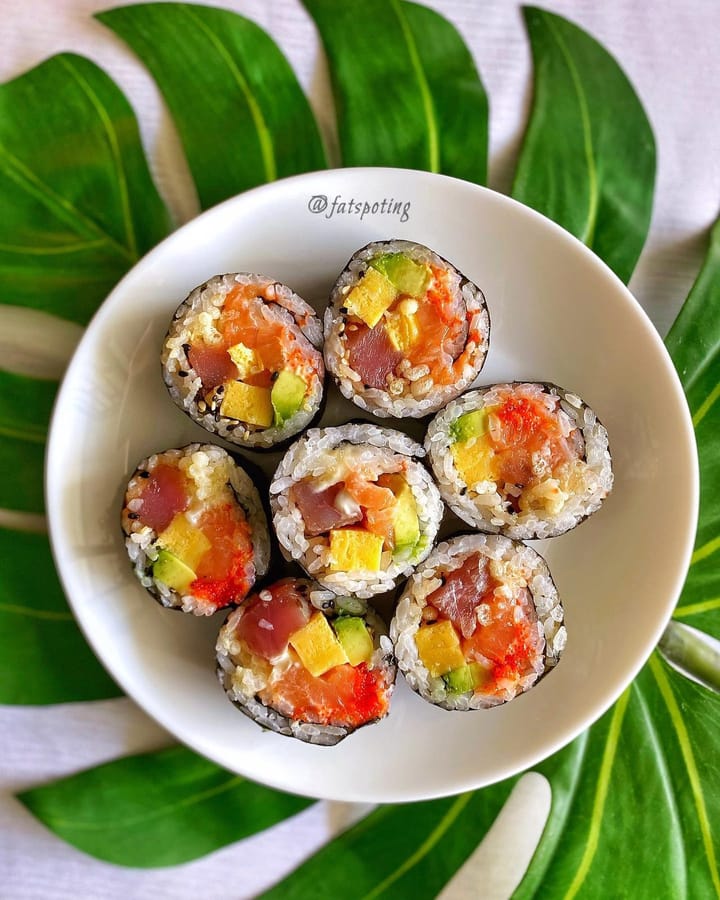 Alchemy Foodtech x Wooshi — High-Fibre Sushi Rolls