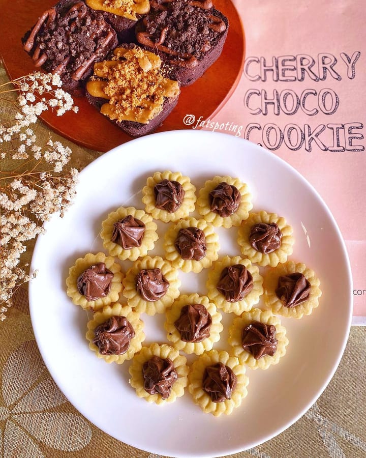 Cherry Choco Cookies — Nutella Bakes for Father's Day 2021