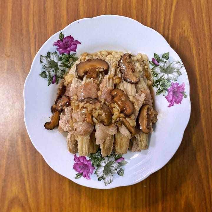 Enoki Pork Roll 🥓