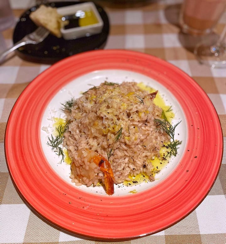 Granchio E Gamberi Risotto 🍋