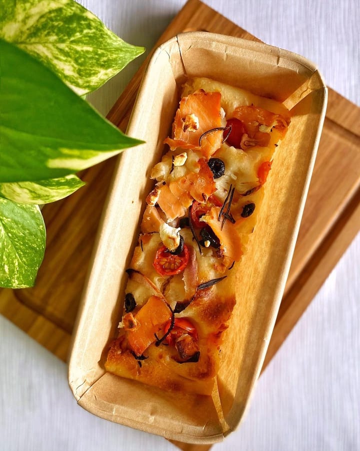 The Focaccia House — Salmon Focaccia