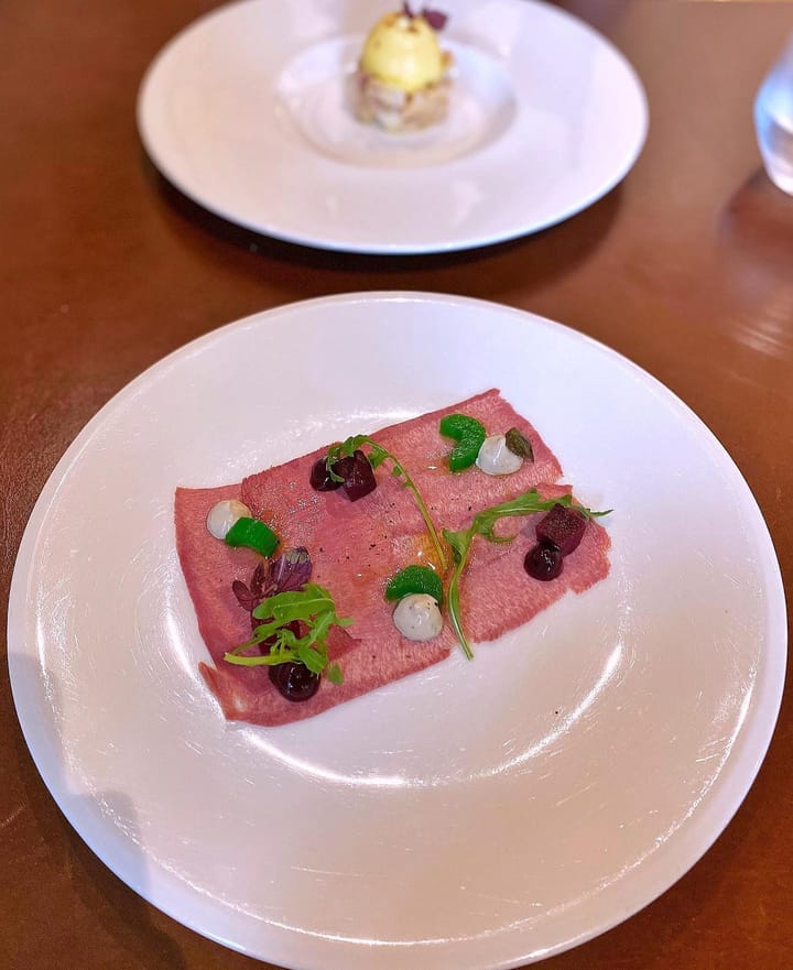 Osia — 3-Course Lunch Brined Ox Tongue