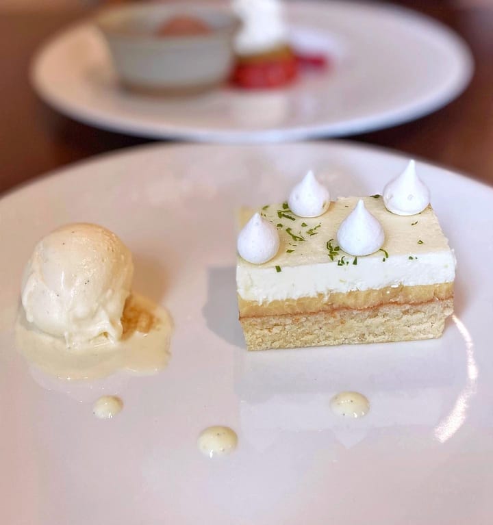 Osia — Lemon Tart from 3-Course Lunch