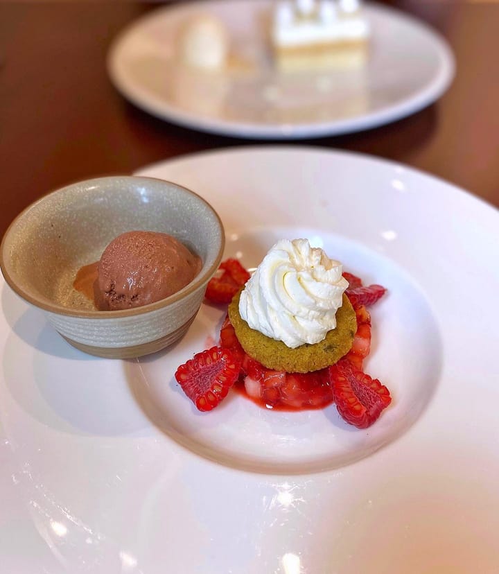 Osia — Summer Berries Dessert from 3-Course Lunch