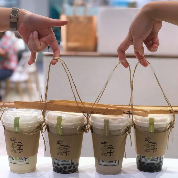 Dong Ding Oolong Fresh Milk Tea with Pearls👍🏻 Compared to the other