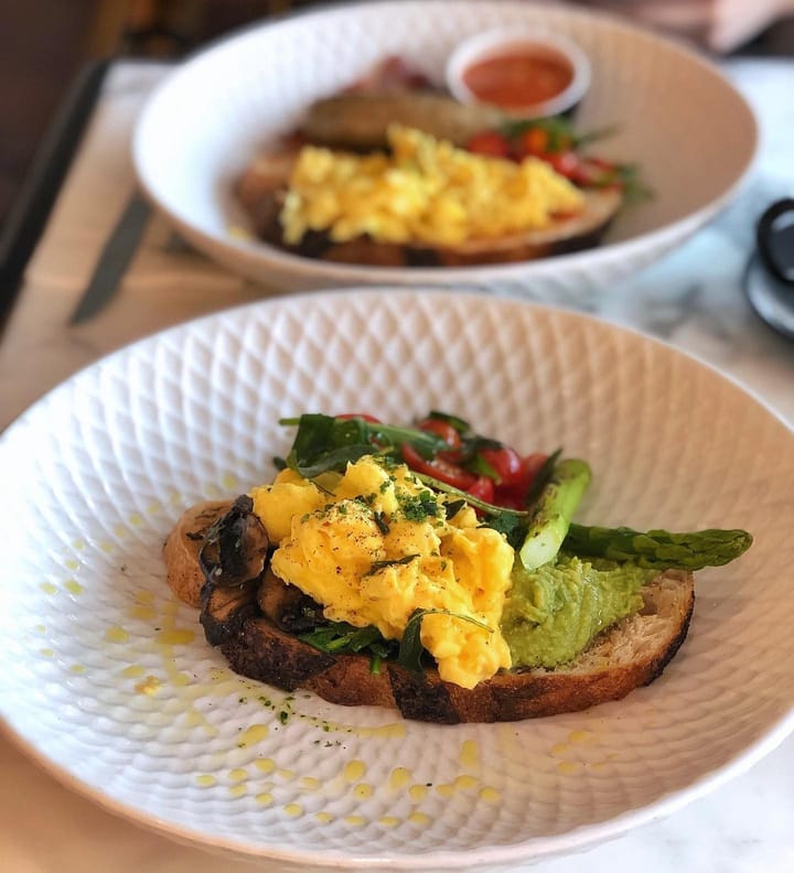 Portobello & Avocado Toast 🥑