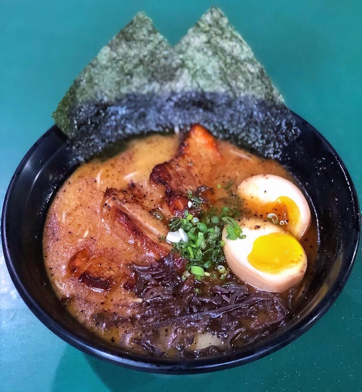 Black Tonkotsu Special Ramen 🍜