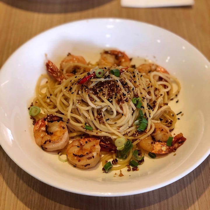 Prawn Aglio Olio 🦐