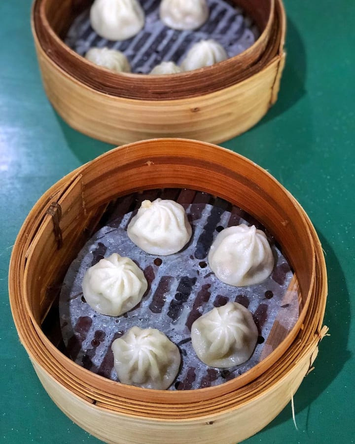 Shanghai Fresh Meat Juicy Steamed Buns🥟
