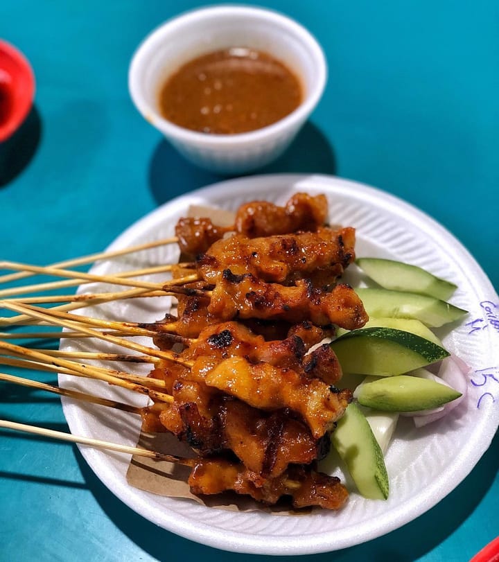 Chicken satay 🍢