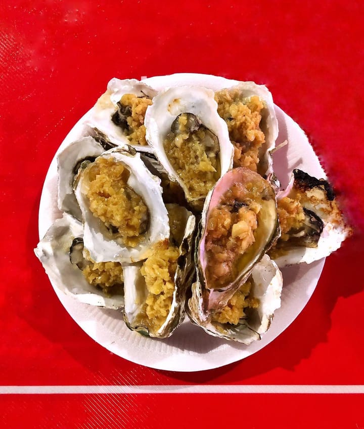 Grilled Oysters