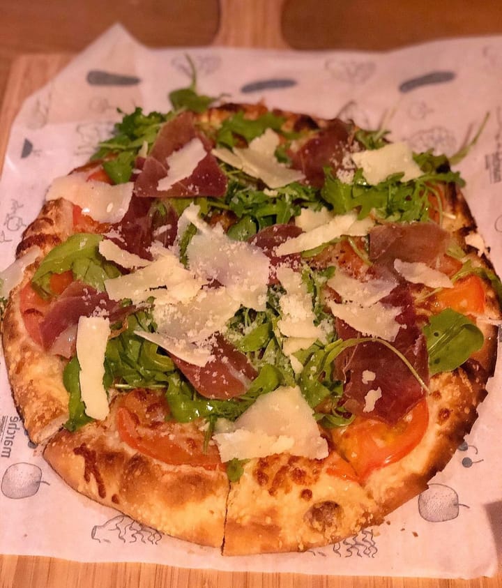 Prosciutto Pizza 🍕Garlic Chili Prawns Pizza 🦐