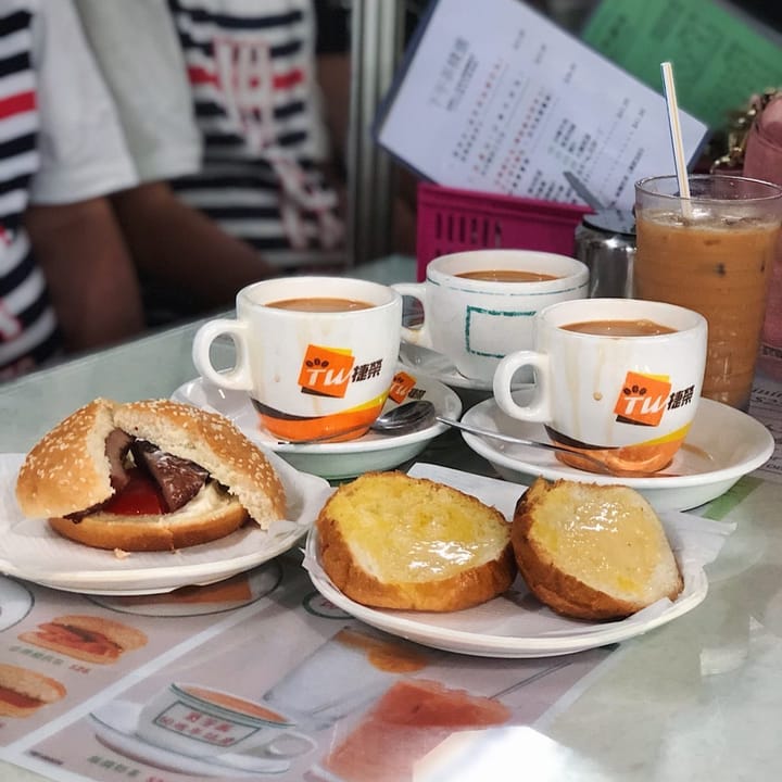 Nice afternoon tea 😋 Love their kaya butter toast!