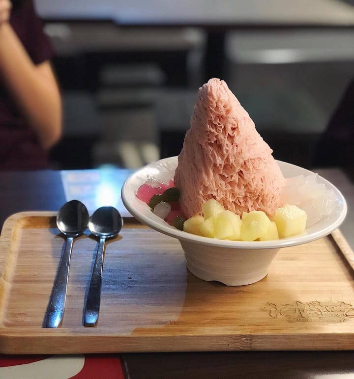 Strawberry Snowy Ice 🍧