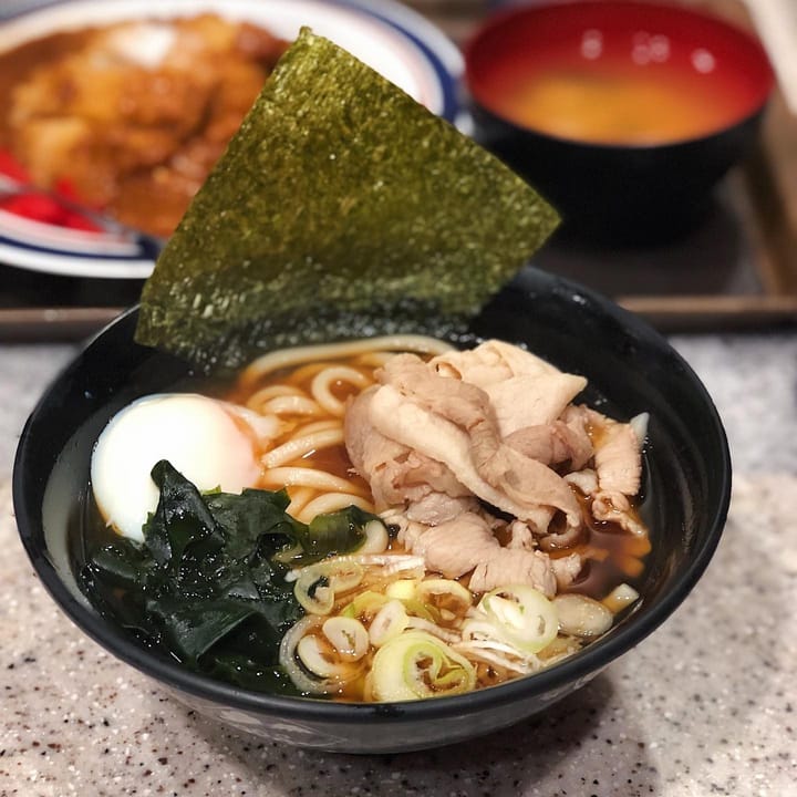 Wanted to try soba but got udon instead