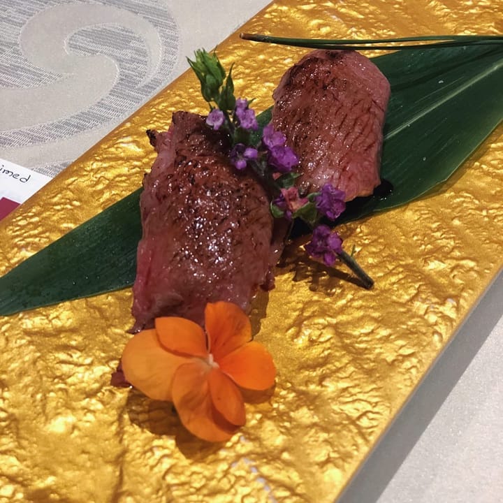 Special Premium Marbled Kobe Beef Sushi
