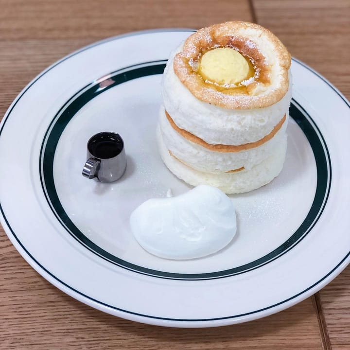 The souffle-like pancakes are super fluffy, soft and it melts in your