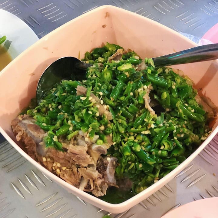 Spicy Pork Spine Soup
