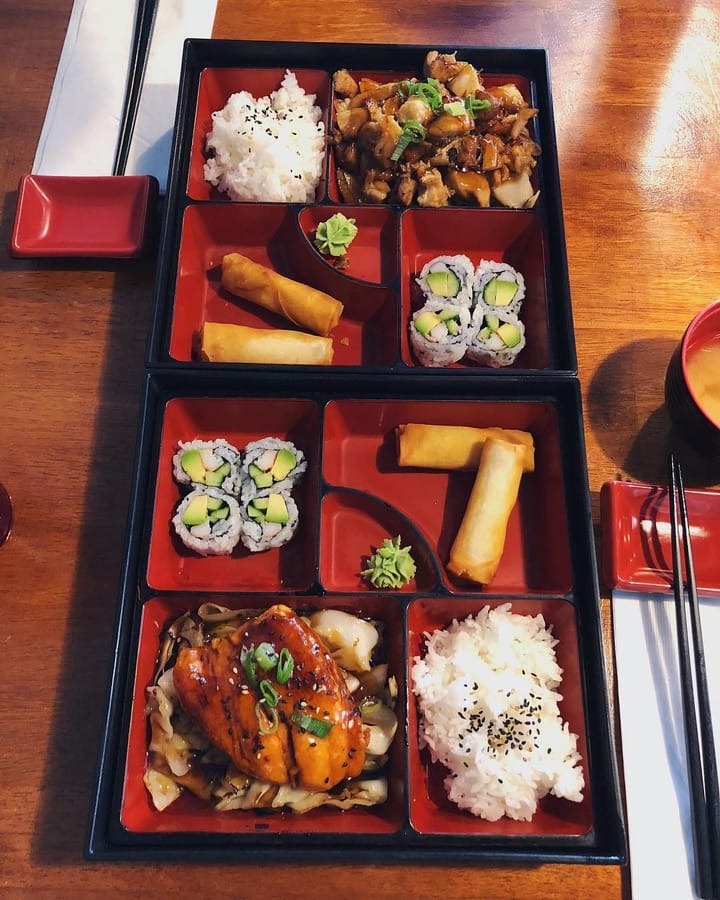 Bento! 🍱 Not bad!